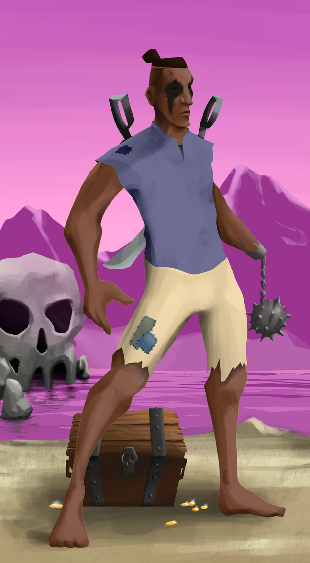 AlgoSeas Pirate #37061 NFT on Algorand