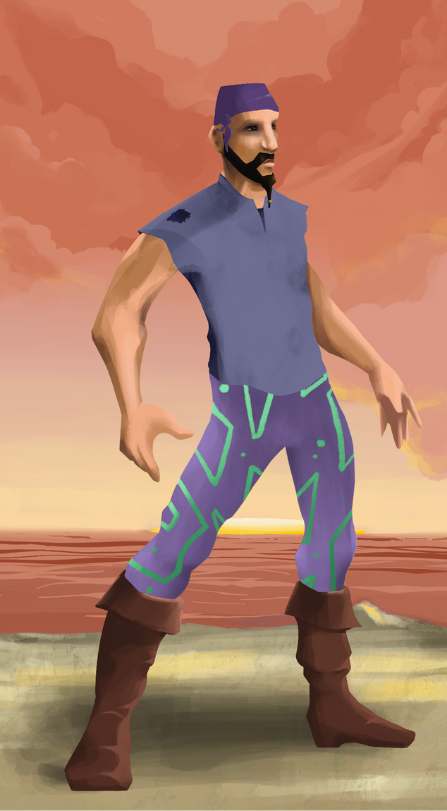 AlgoSeas Pirate #37063 NFT on Algorand