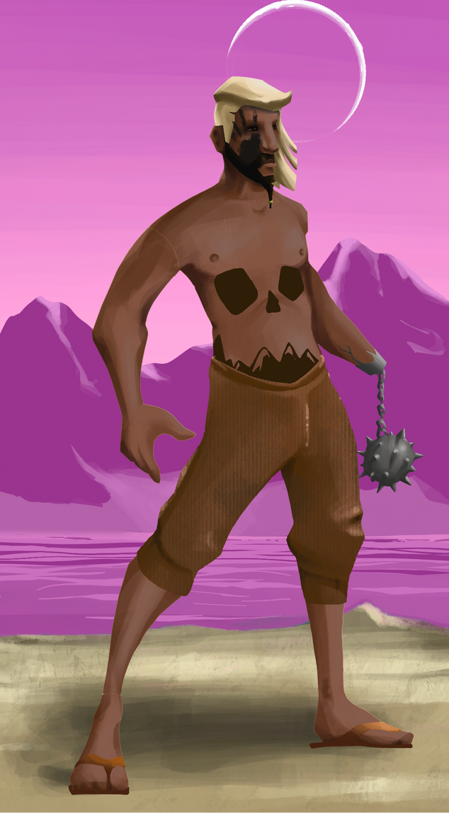 AlgoSeas Pirate #37064 NFT on Algorand