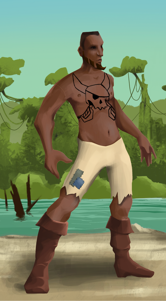 AlgoSeas Pirate #37070 NFT on Algorand