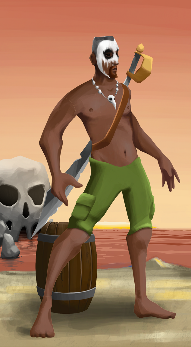 AlgoSeas Pirate #37071 NFT on Algorand