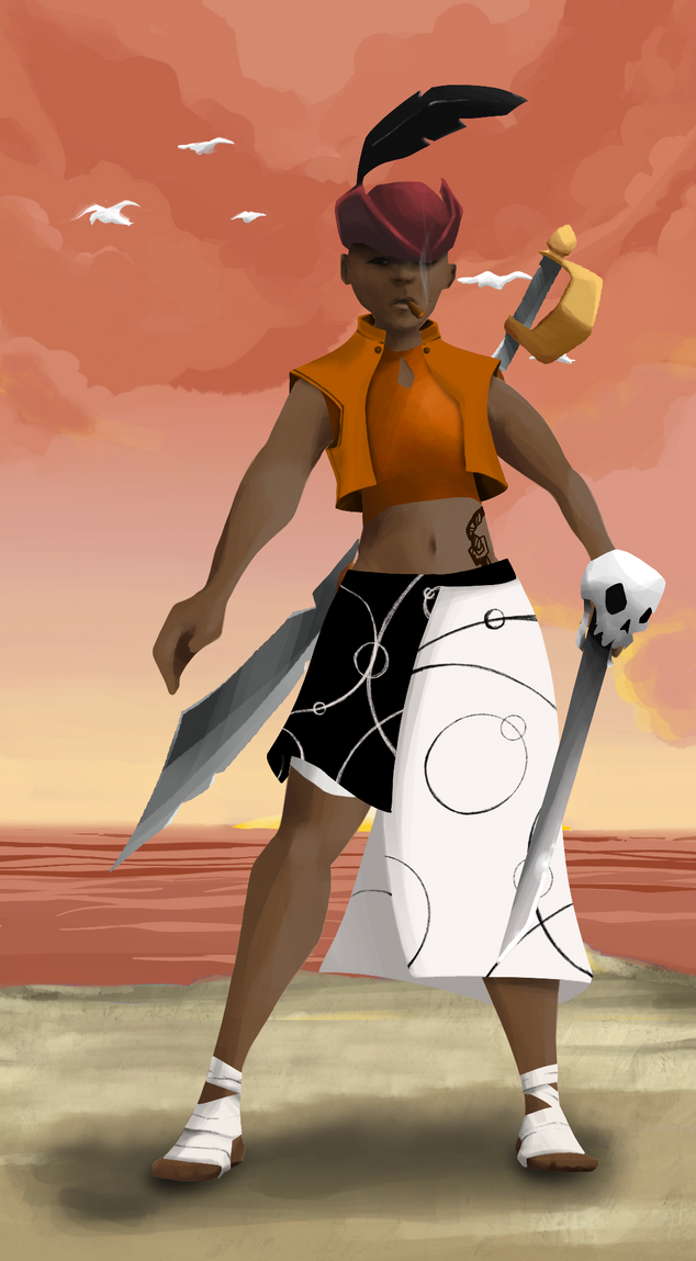 AlgoSeas Pirate #37084 NFT on Algorand