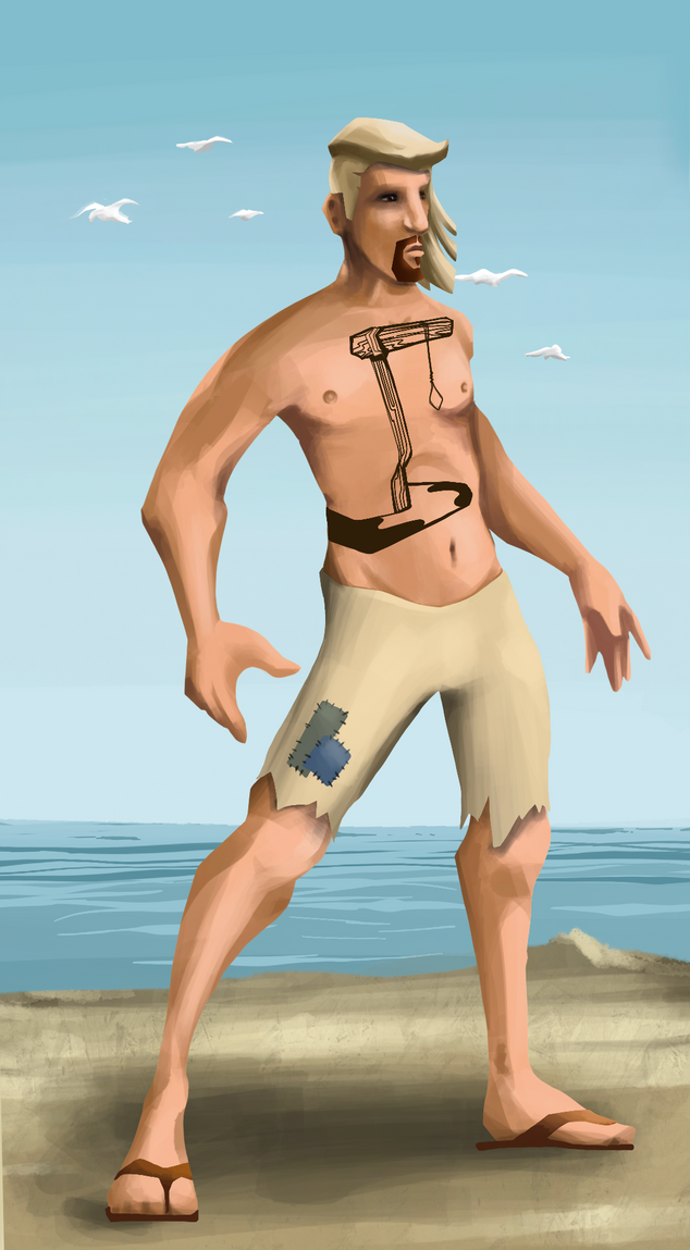 AlgoSeas Pirate #3710 NFT on Algorand