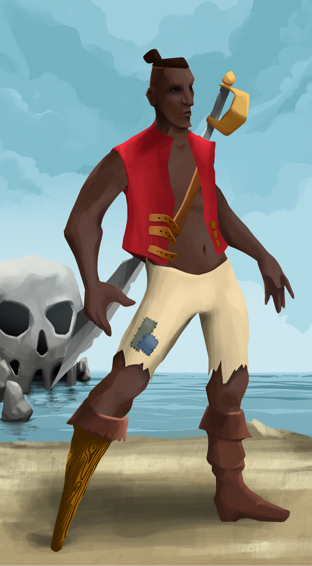 AlgoSeas Pirate #37100 NFT on Algorand