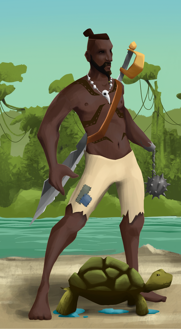 AlgoSeas Pirate #37102 NFT on Algorand