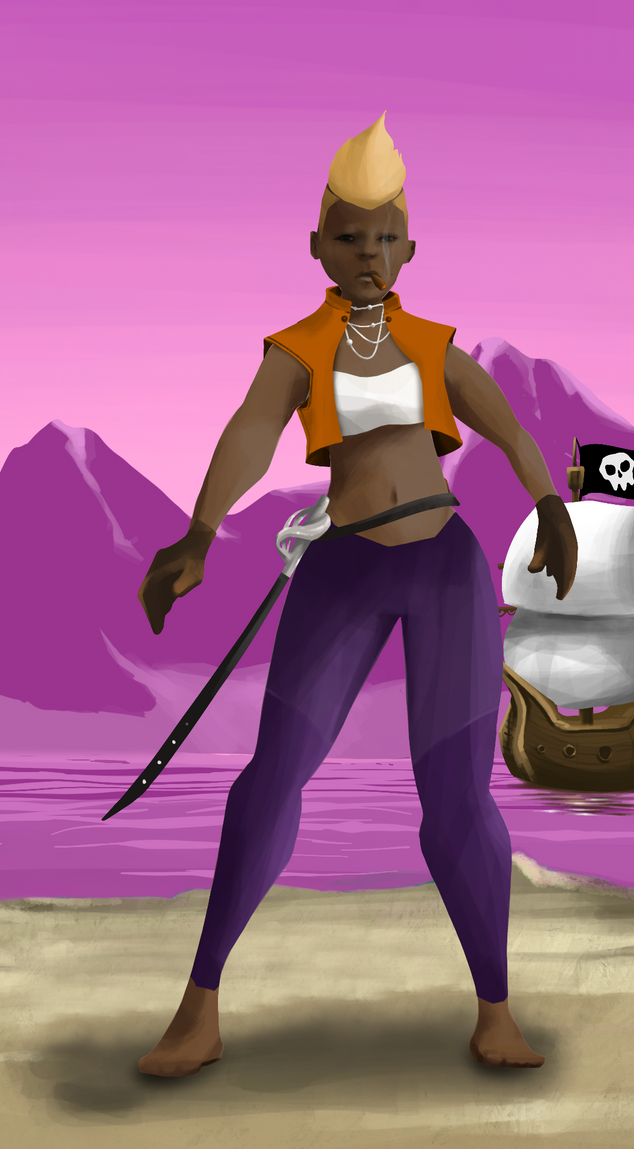 AlgoSeas Pirate #37107 NFT on Algorand