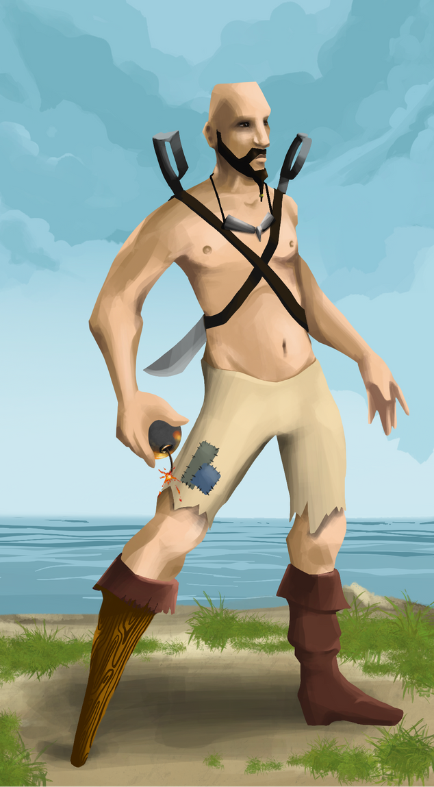 AlgoSeas Pirate #37115 NFT on Algorand