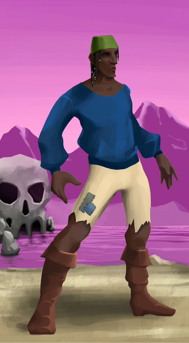 AlgoSeas Pirate #37119 NFT on Algorand