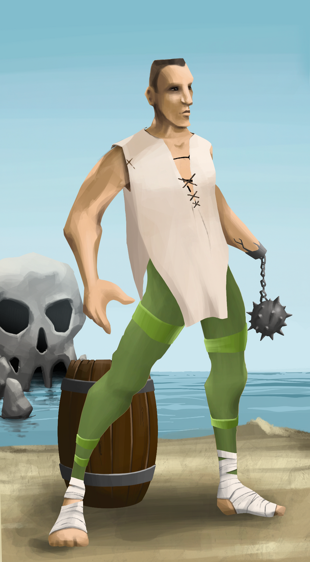 AlgoSeas Pirate #37131 NFT on Algorand