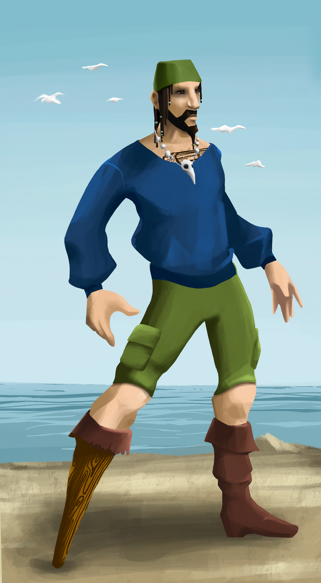 AlgoSeas Pirate #37135 NFT on Algorand