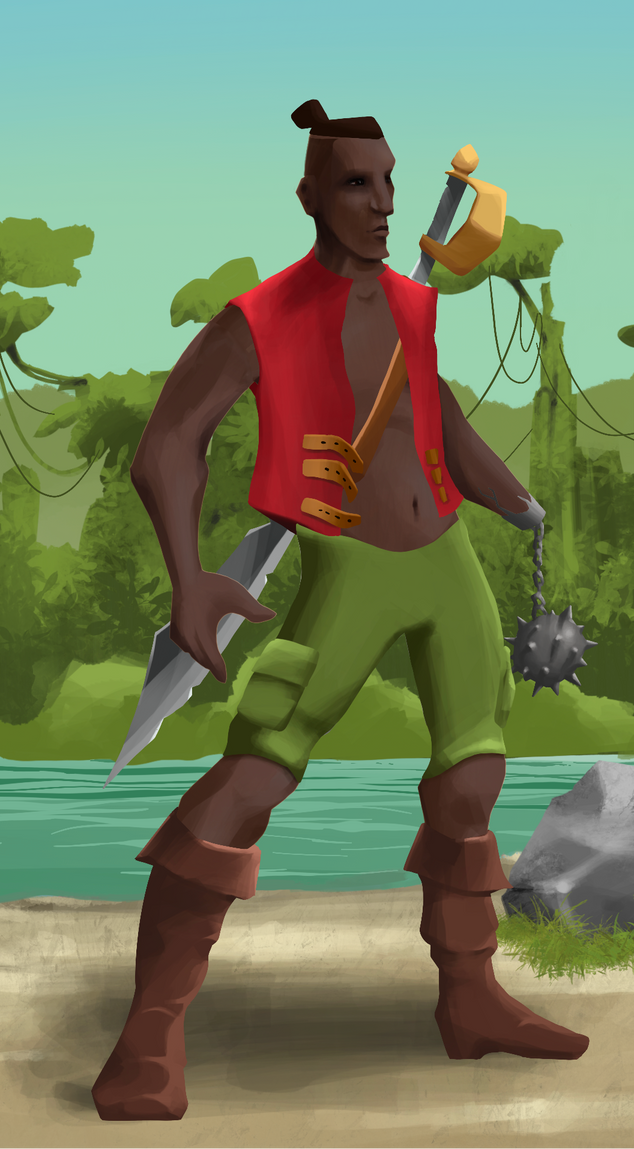 AlgoSeas Pirate #37141 NFT on Algorand