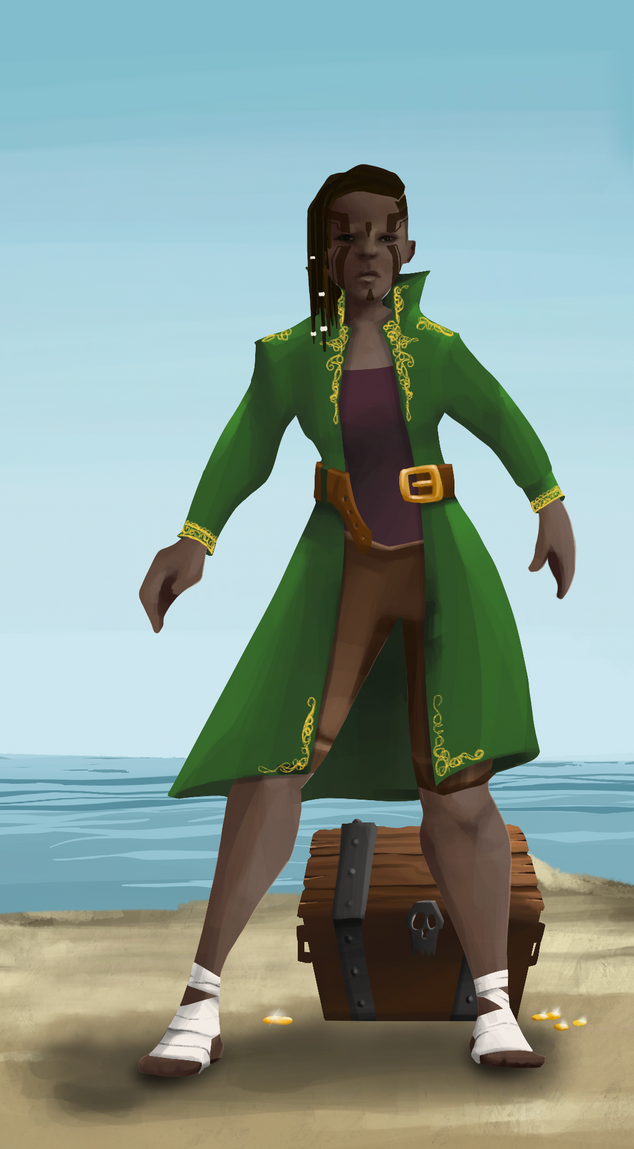 AlgoSeas Pirate #37155 NFT on Algorand
