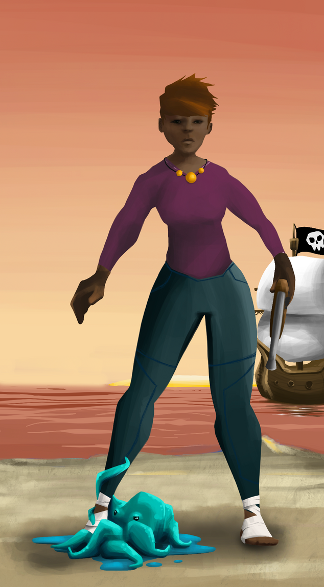 AlgoSeas Pirate #37156 NFT on Algorand