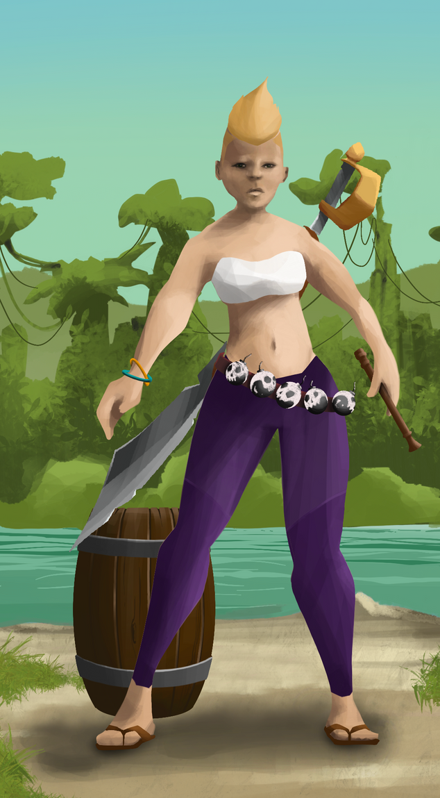 AlgoSeas Pirate #37162 NFT on Algorand