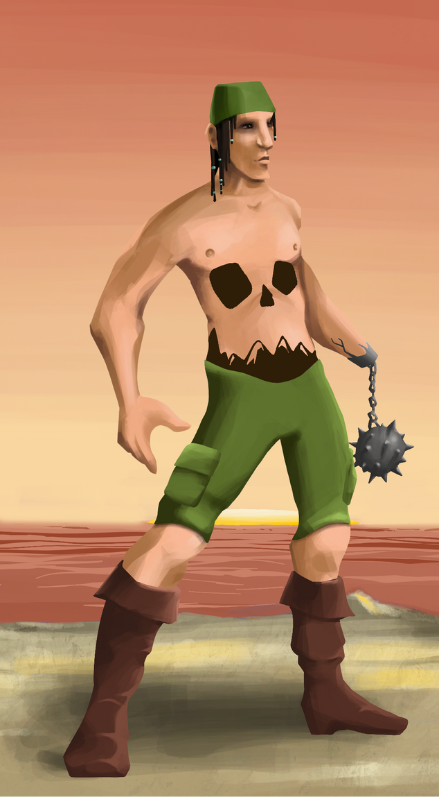 AlgoSeas Pirate #37164 NFT on Algorand