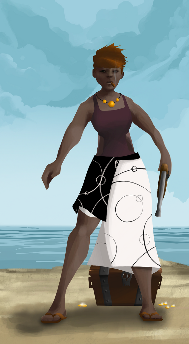 AlgoSeas Pirate #37177 NFT on Algorand