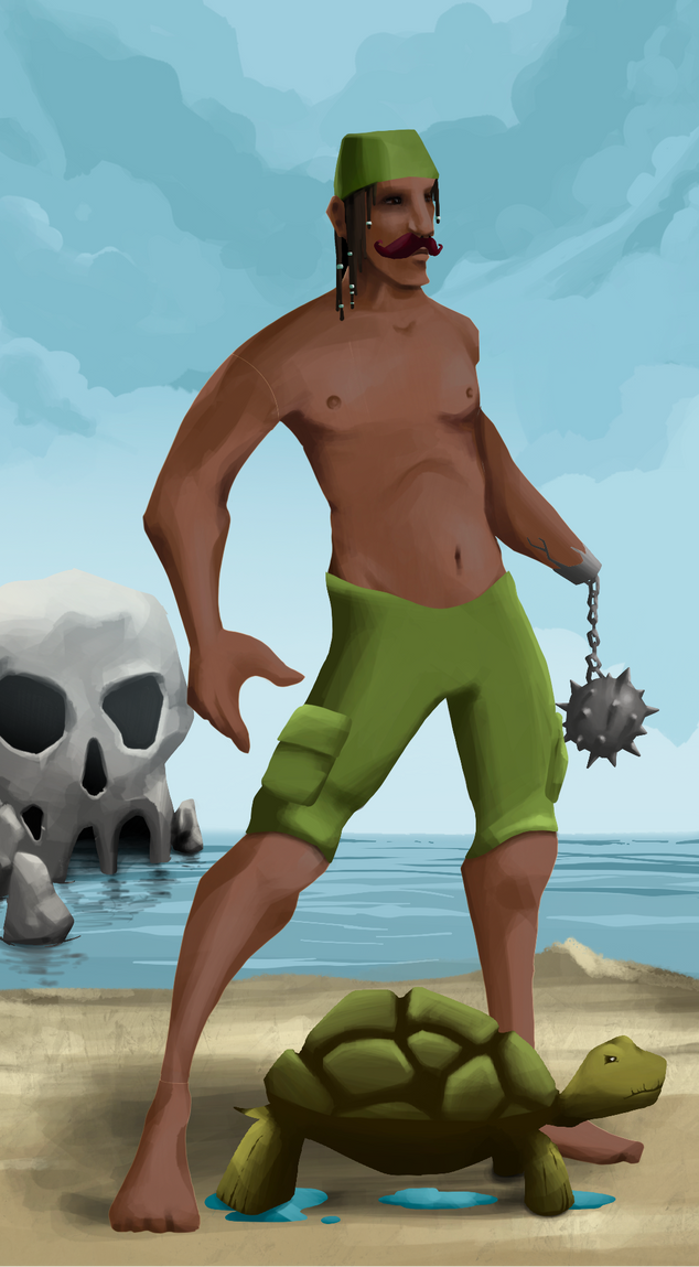 AlgoSeas Pirate #37189 NFT on Algorand