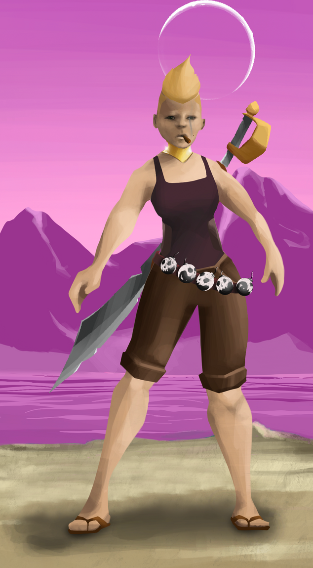 AlgoSeas Pirate #37208 NFT on Algorand