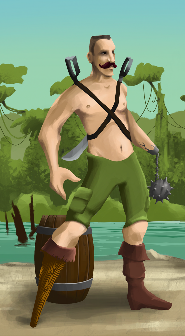 AlgoSeas Pirate #37227 NFT on Algorand