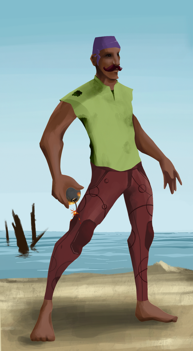 AlgoSeas Pirate #37228 NFT on Algorand