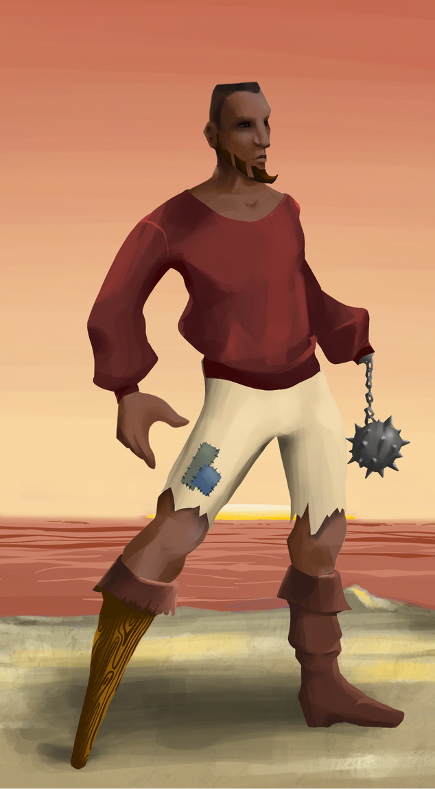 AlgoSeas Pirate #37245 NFT on Algorand