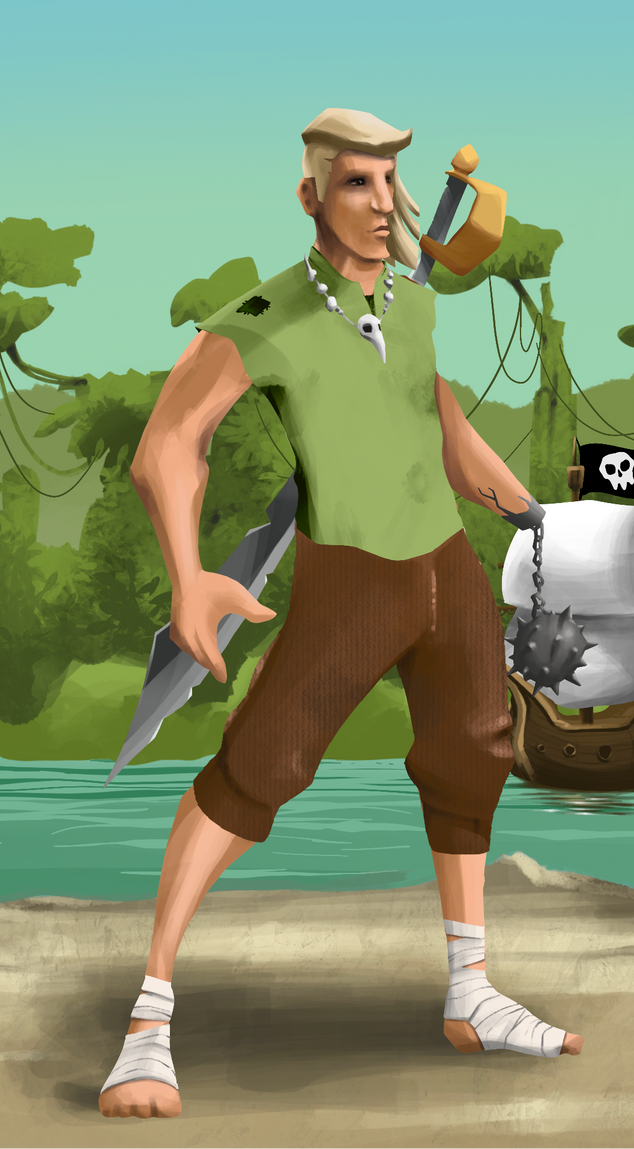 AlgoSeas Pirate #37248 NFT on Algorand