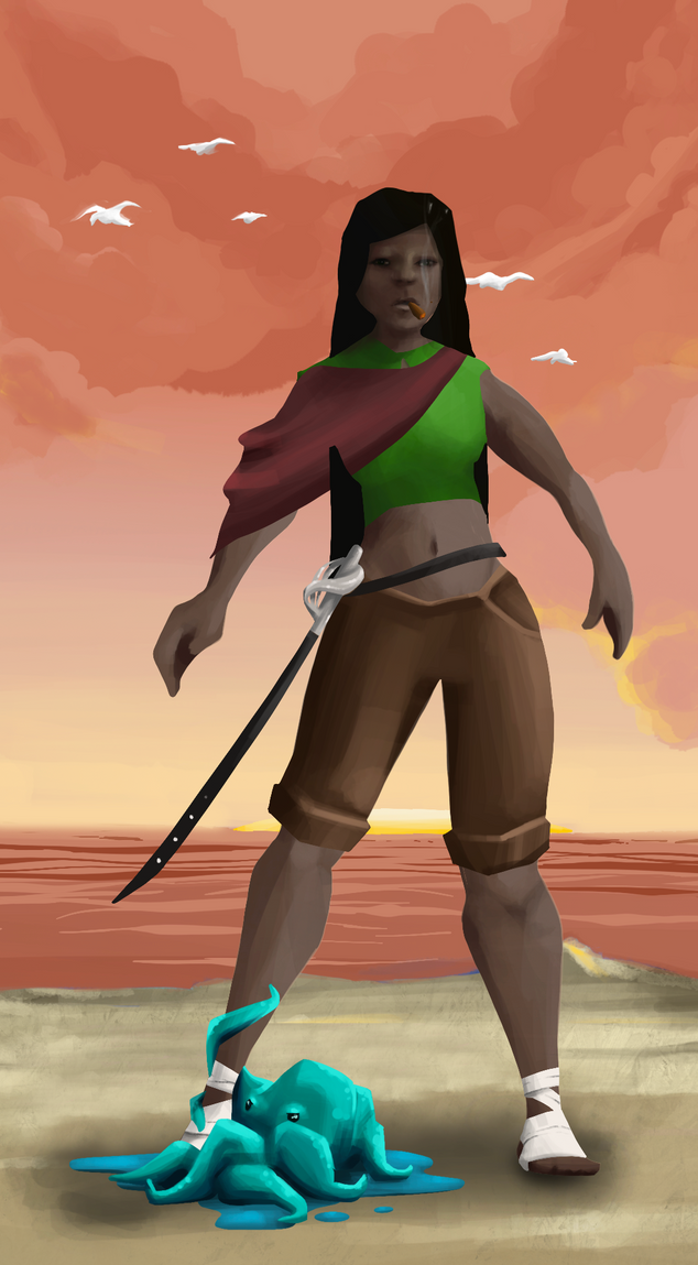 AlgoSeas Pirate #37265 NFT on Algorand