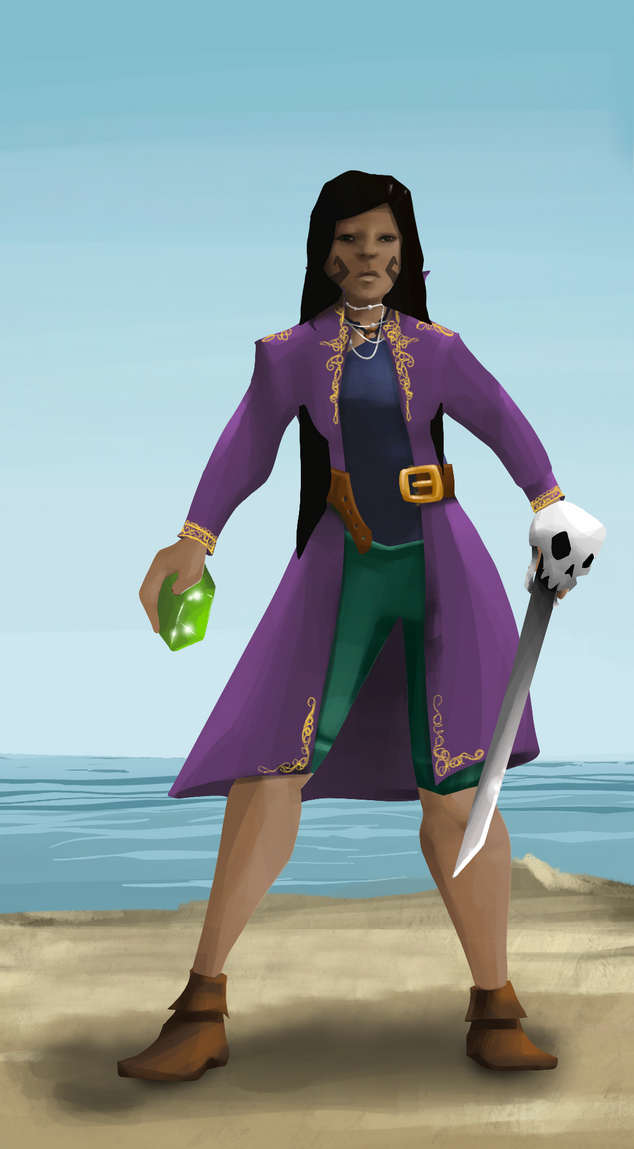 AlgoSeas Pirate #37266 NFT on Algorand