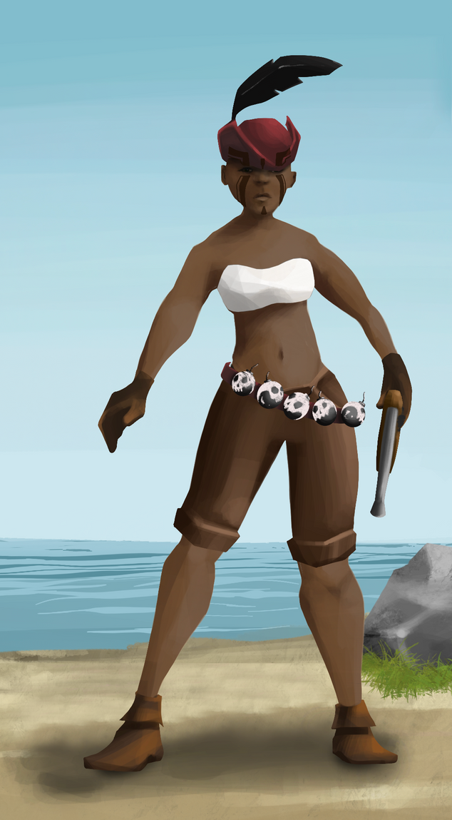 AlgoSeas Pirate #37278 NFT on Algorand