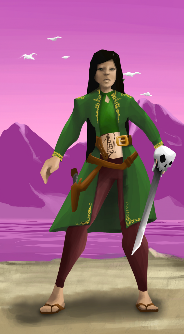 AlgoSeas Pirate #37283 NFT on Algorand