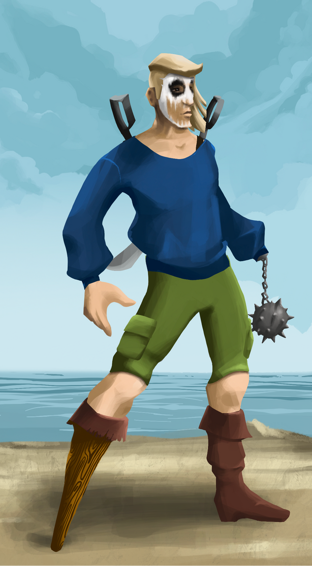 AlgoSeas Pirate #37292 NFT on Algorand