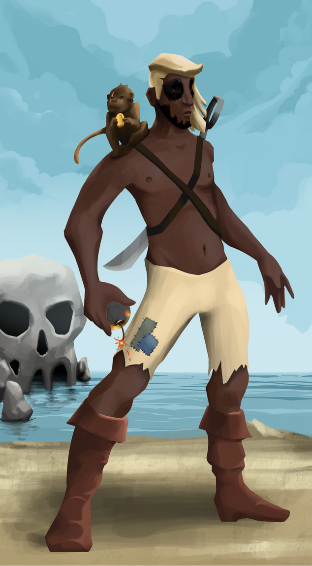 AlgoSeas Pirate #37304 NFT on Algorand