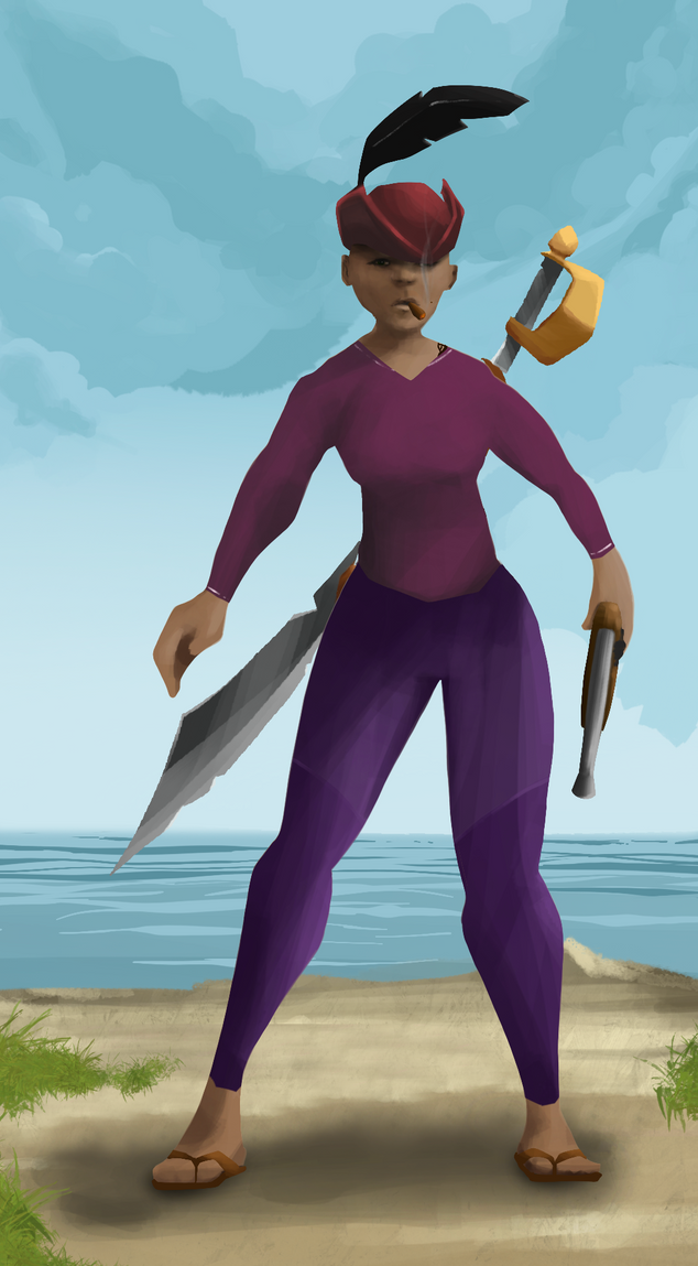 AlgoSeas Pirate #37332 NFT on Algorand