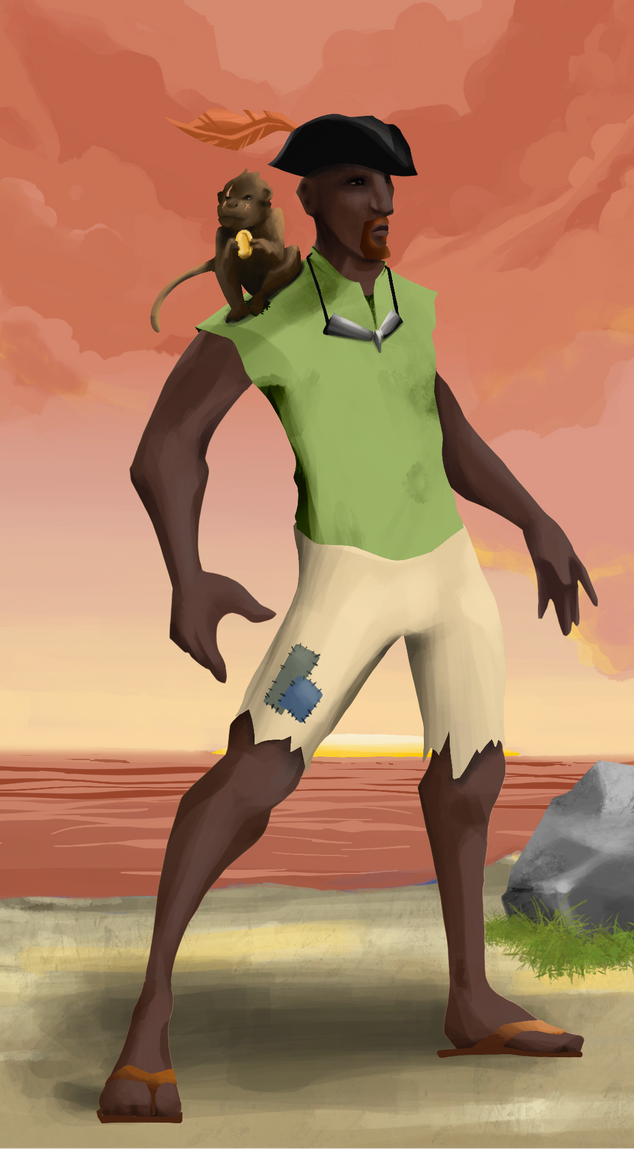 AlgoSeas Pirate #37355 NFT on Algorand