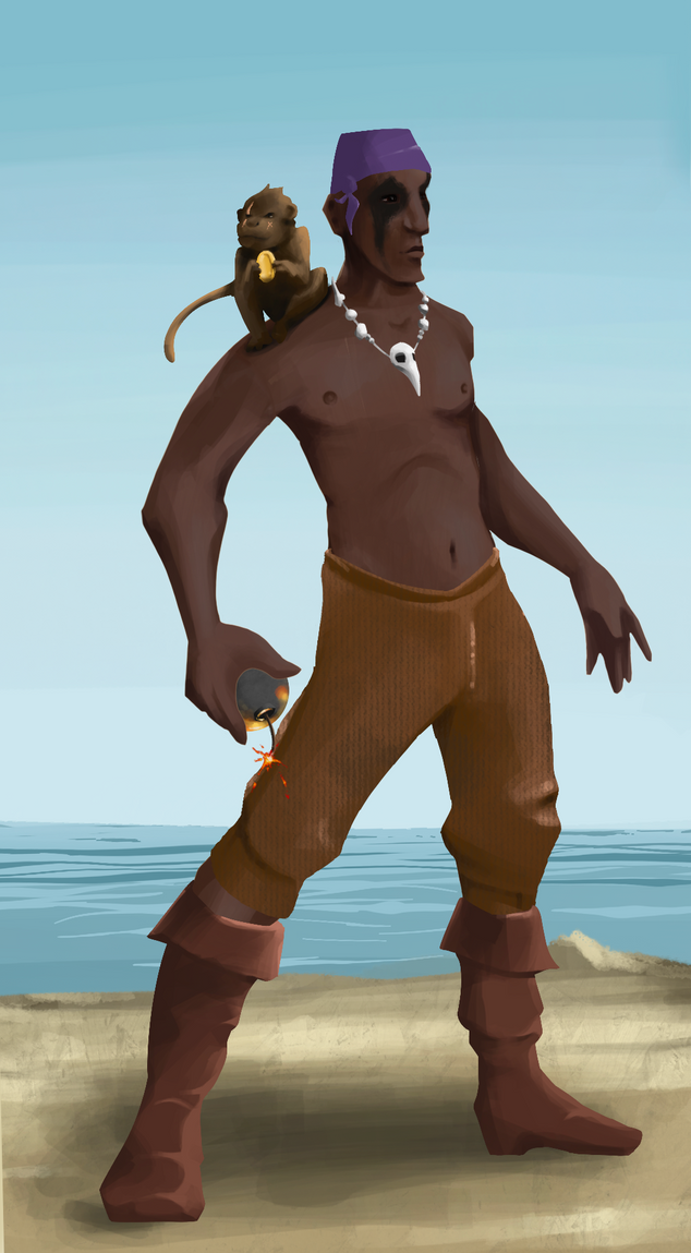 AlgoSeas Pirate #37368 NFT on Algorand