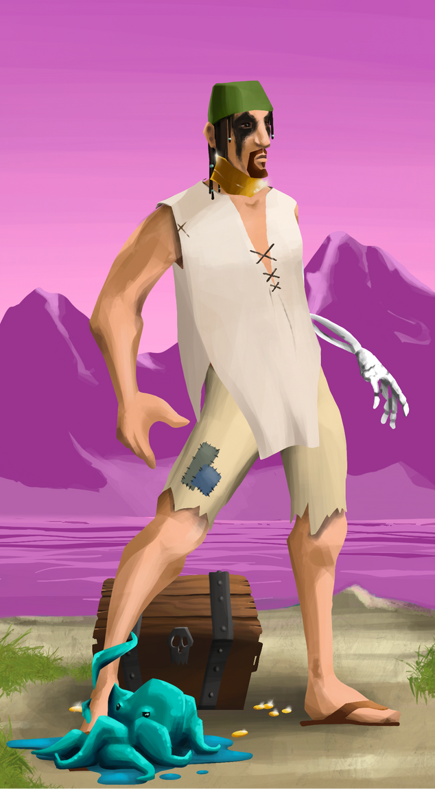 AlgoSeas Pirate #37371 NFT on Algorand