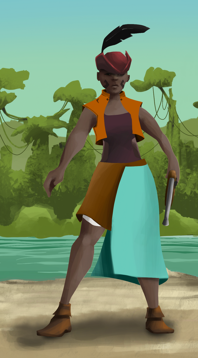 AlgoSeas Pirate #3738 NFT on Algorand