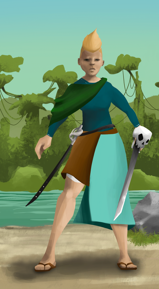 AlgoSeas Pirate #37384 NFT on Algorand