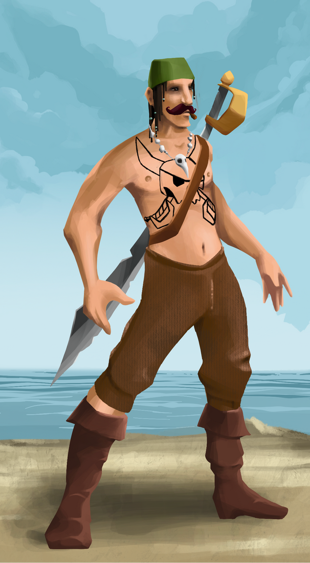 AlgoSeas Pirate #37387 NFT on Algorand