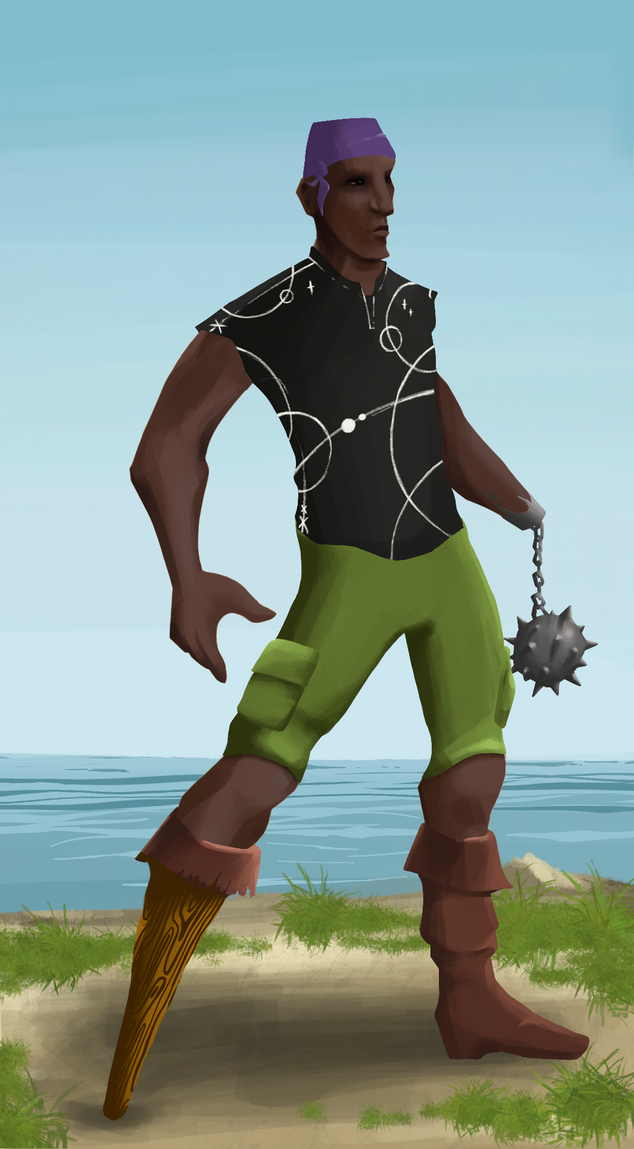 AlgoSeas Pirate #37394 NFT on Algorand