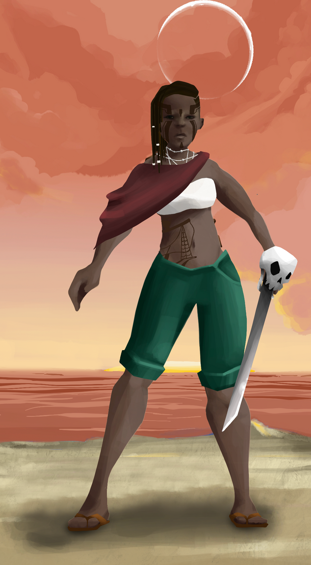 AlgoSeas Pirate #37407 NFT on Algorand