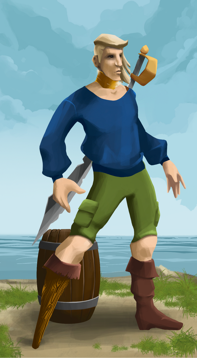 AlgoSeas Pirate #37423 NFT on Algorand