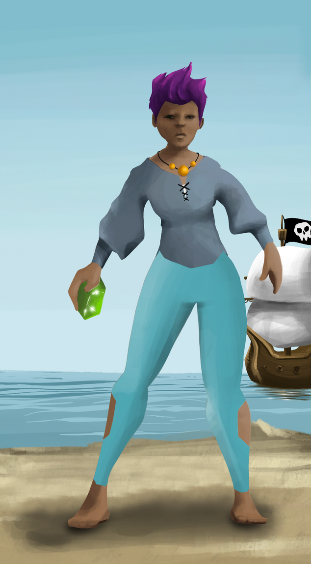 AlgoSeas Pirate #37424 NFT on Algorand