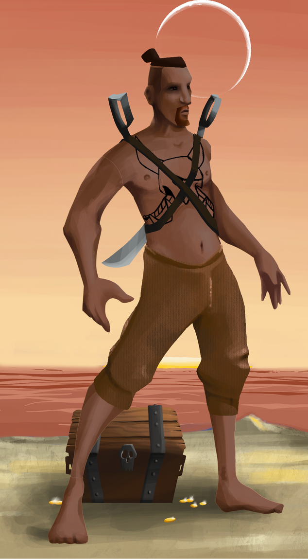 AlgoSeas Pirate #37435 NFT on Algorand