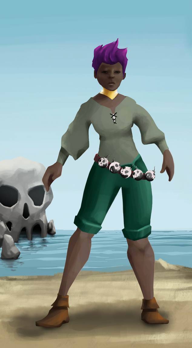 AlgoSeas Pirate #37436 NFT on Algorand