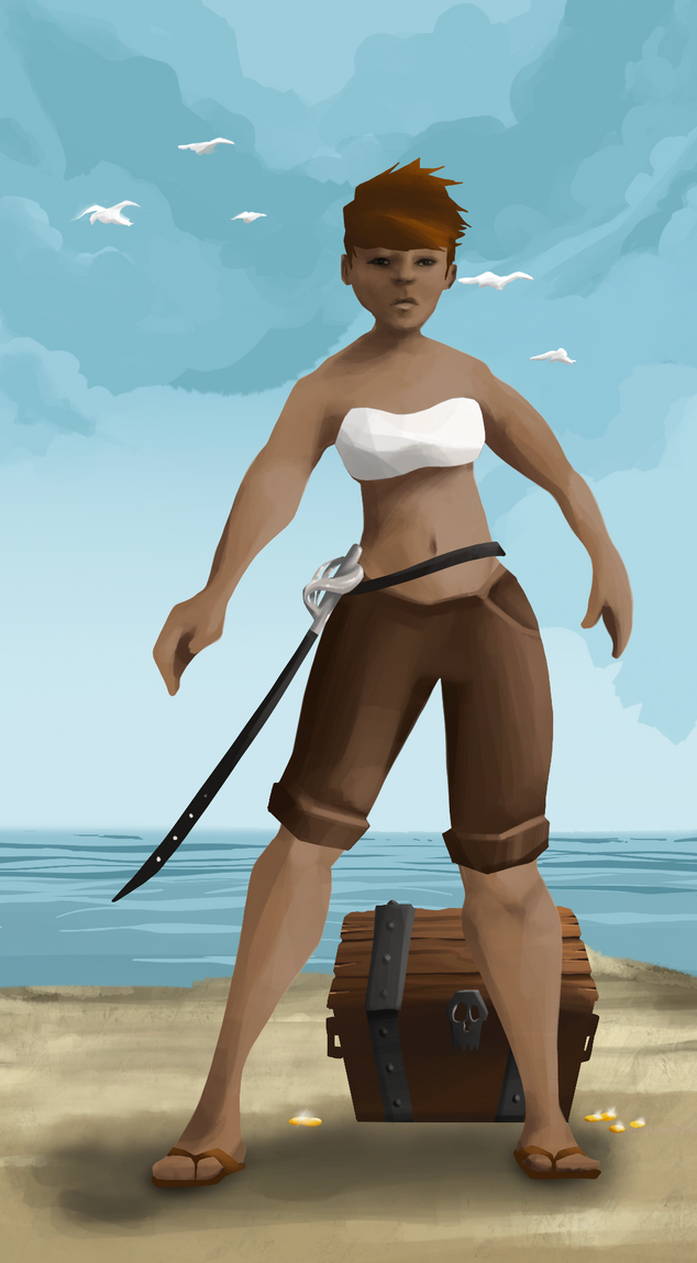 AlgoSeas Pirate #37443 NFT on Algorand