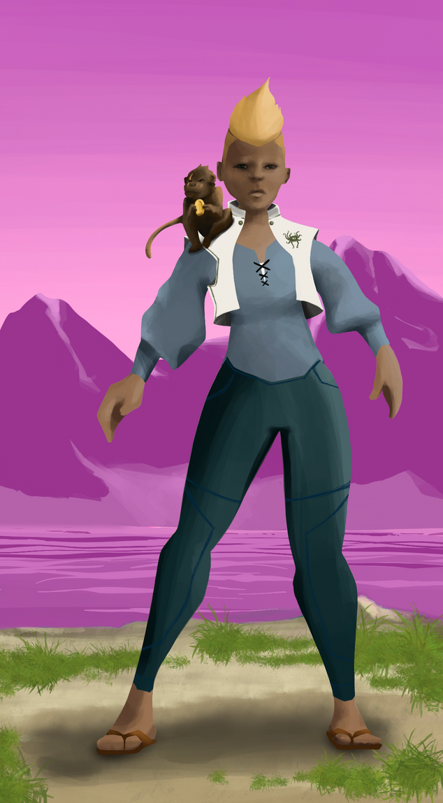 AlgoSeas Pirate #37448 NFT on Algorand