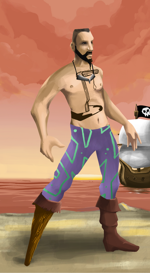 AlgoSeas Pirate #37450 NFT on Algorand