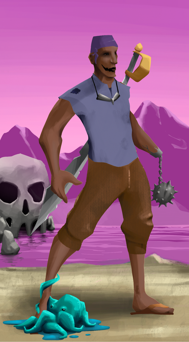 AlgoSeas Pirate #37456 NFT on Algorand