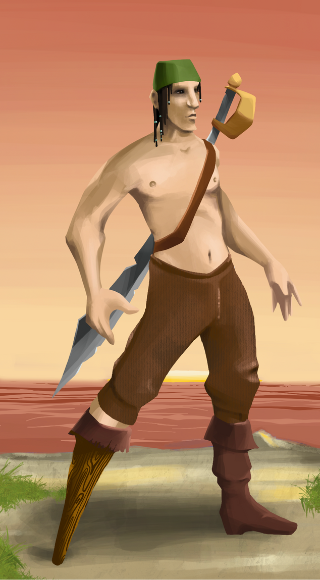 AlgoSeas Pirate #37466 NFT on Algorand